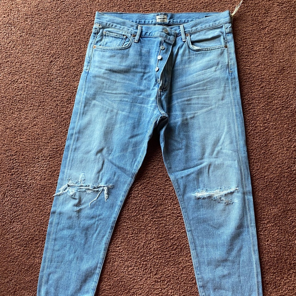 Citizens Of Humanity Liya High Rise classic fit crop Jeans